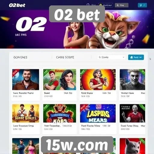 02 bet oferece diversas opções de jogos online